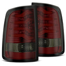 AlphaRex 09-18 Dodge Ram 1500 PRO-Series LED Tail Lights Red Smoke-1