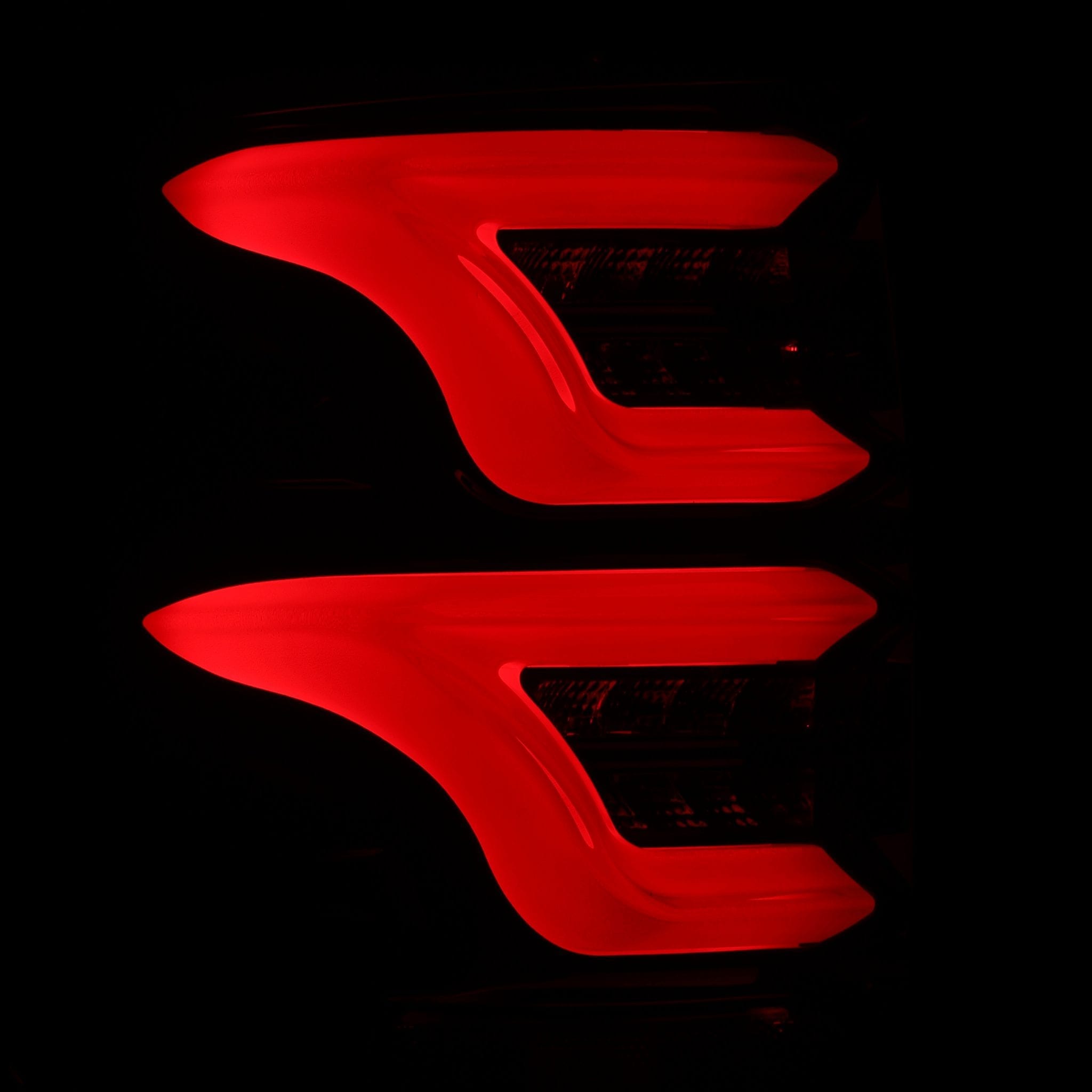 AlphaRex 09-14 Ford F-150 (Excl Flareside Truck Bed Models) PRO-Series LED Tail Lights Jet Black