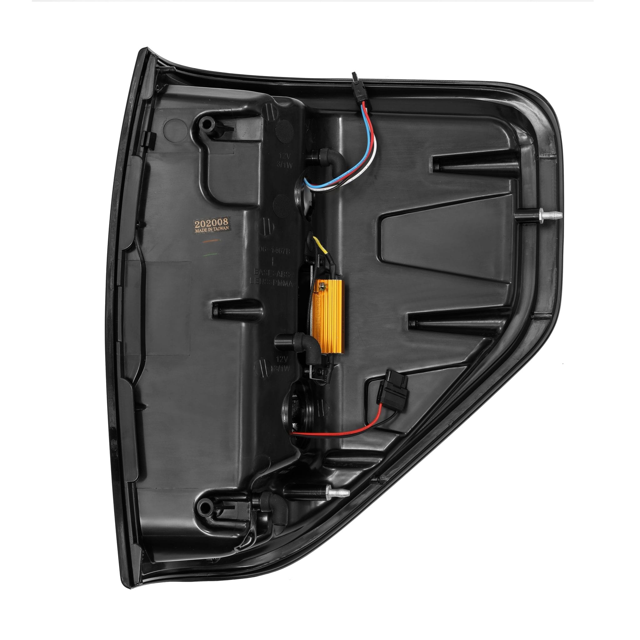 AlphaRex 09-14 Ford F-150 (Excl Flareside Truck Bed Models) PRO-Series LED Tail Lights Jet Black