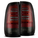 AlphaRex 97-03 Ford F-150 (Excl 4 Door SuperCrew Cab) PRO-Series LED Tail Lights Red Smoke-1