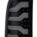 AlphaRex 14-18 GMC Sierra 1500 PRO-Series LED Tail Lights Jet Black-2