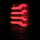 AlphaRex 14-18 GMC Sierra 1500 PRO-Series LED Tail Lights Jet Black-5
