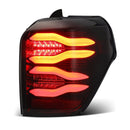 AlphaRex 10-21 Toyota 4Runner PRO-Series LED Tail Lights Jet Black-4