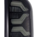 AlphaRex 16-20 Toyota Tacoma PRO-Series LED Tail Lights Jet Black-2
