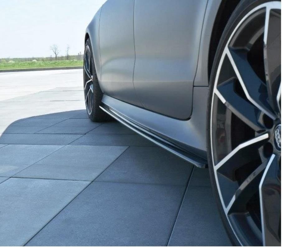 Maxton Design Side Skirts Diffusers Audi RS7 C7 Face Lift - 0