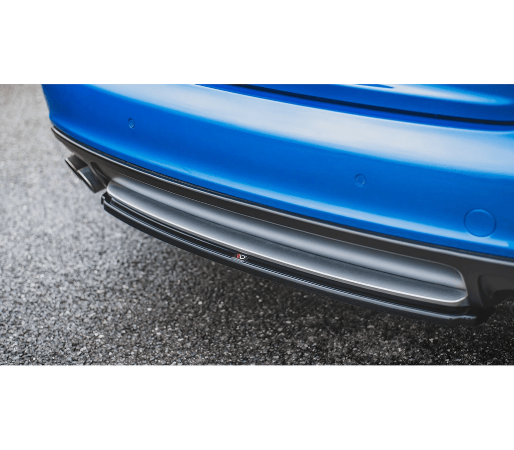 Maxton Design Central Rear Splitter Audi S4 / A4 S-Line B8 Sedan | AU-S4-B8-RD1G