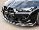AutoTecknic G8X M3 / M4 Dry Carbon GT4 Bumper Canard Set-6