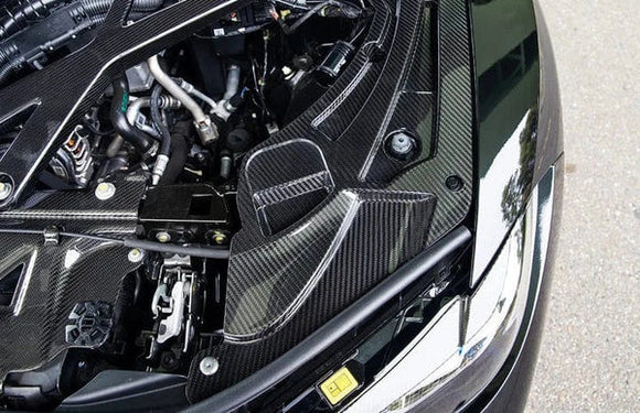 AutoTecknic Dry Carbon V2 Engine Bay Trim Set - BMW - G80 M3 | G82/ G83 M4 | ATK-BM-0388-DCM-V2