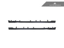 AutoTecknic G87 M2 Dry Carbon Side Skirt Extension Set-5
