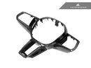 AutoTecknic Carbon Fiber Steering Wheel Trim - G45 X3 M-Sport-3