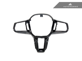 AutoTecknic Carbon Fiber Steering Wheel Trim - G90/ G99 M5