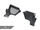 AutoTecknic Dry Carbon Engine Cowl Panel Trim Set-8