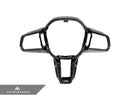 AutoTecknic Carbon Fiber Steering Wheel Trim - G45 X3 M-Sport-2