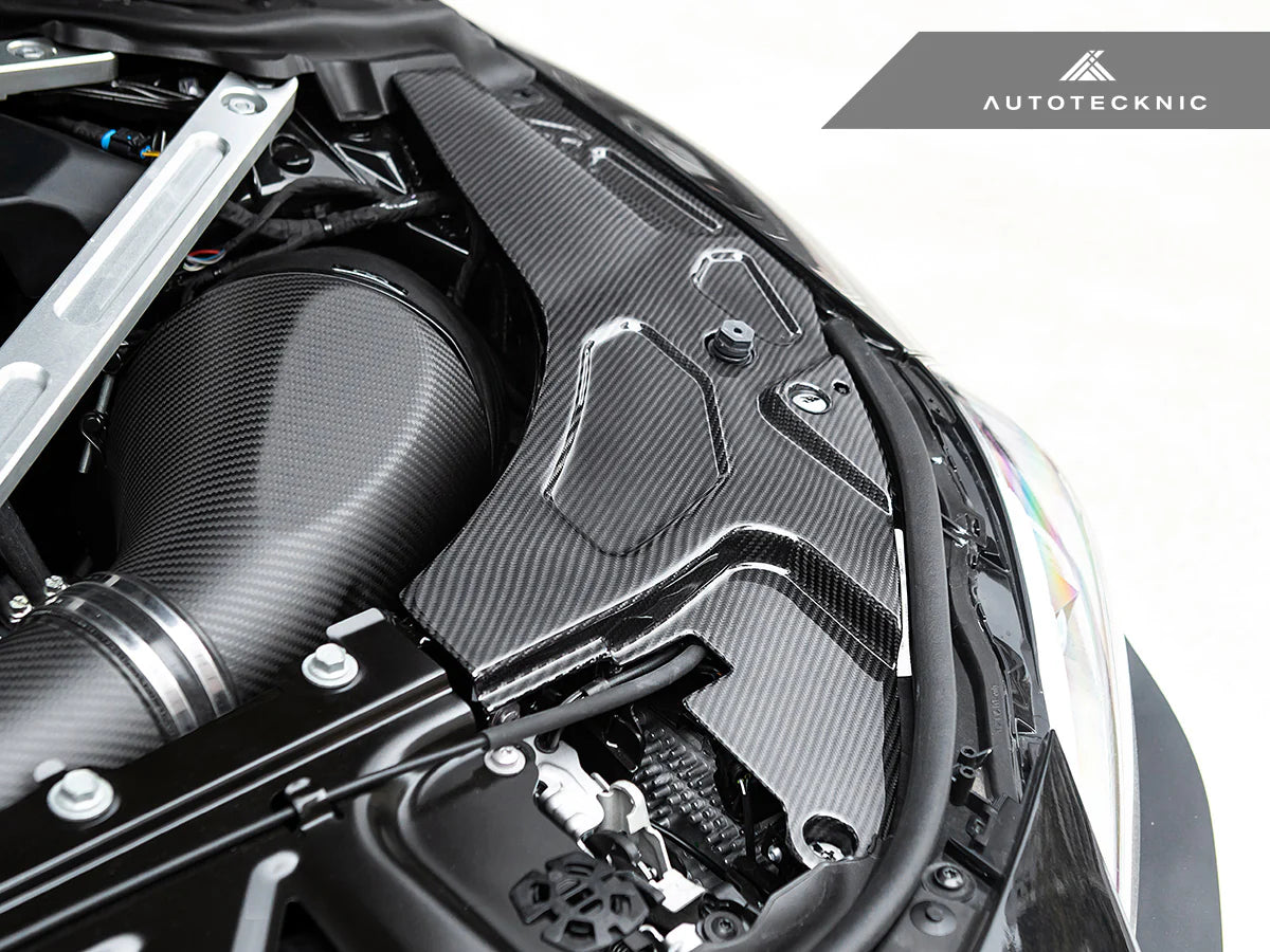 AutoTecknic Dry Carbon Engine Bay Trim Set - G87 M2 | Park Auto Motorsports
