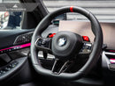 AutoTecknic Carbon Fiber Steering Wheel Trim - G90/ G99 M5-4