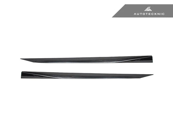 AutoTecknic G90 / G99 M5 Dry Carbon Side Skirt Extension Set - V2