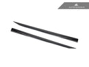 AutoTecknic G90 / G99 M5 Dry Carbon Side Skirt Extension Set - V2-1