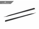 AutoTecknic G90 / G99 M5 Dry Carbon Side Skirt Extension Set - V2-4