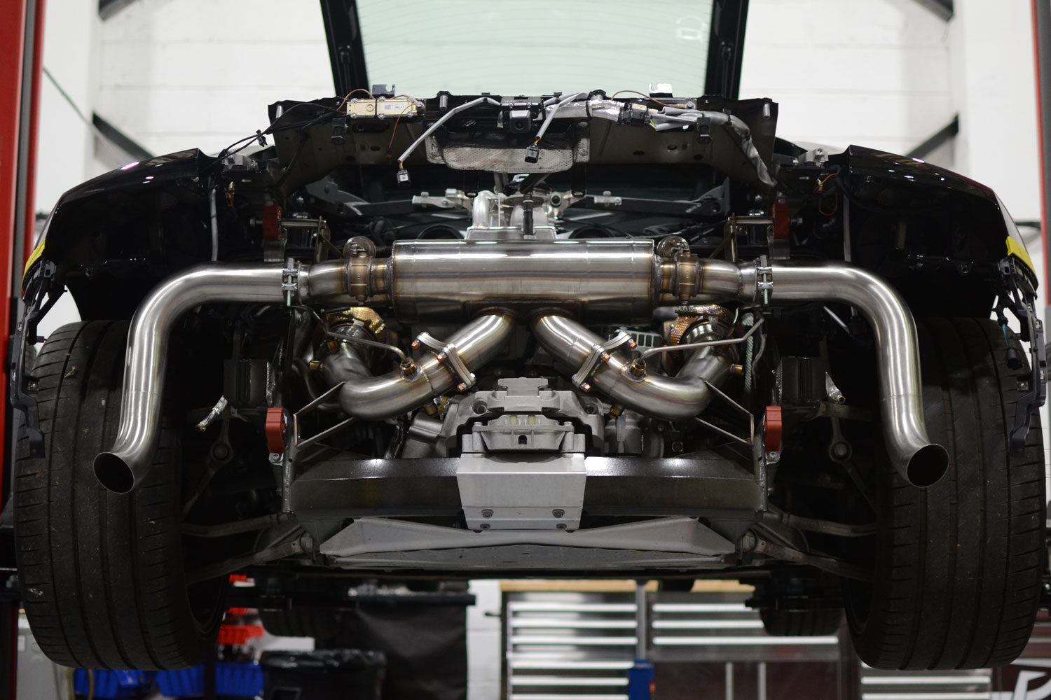 Audi R8 V10 (with GPFs) Sport Exhaust with Sound Architect™ OR GPF delete pipes (2020 on EURO Spec)
