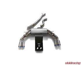 ARMYTRIX Valvetronic Exhaust System Audi TTS Quattro MK3 8S 2.0 TFSI Non-OPF 2015+ - True Titanium Blue