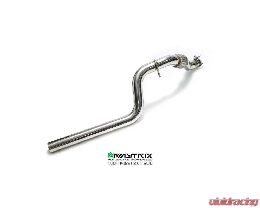 ARMYTRIX Stainless Steel Valvetronic Exhaust System Audi A4 (B9) 2.0 TFSI Sedan / Avant 2WD Non-OPF 2021+ - Gold
