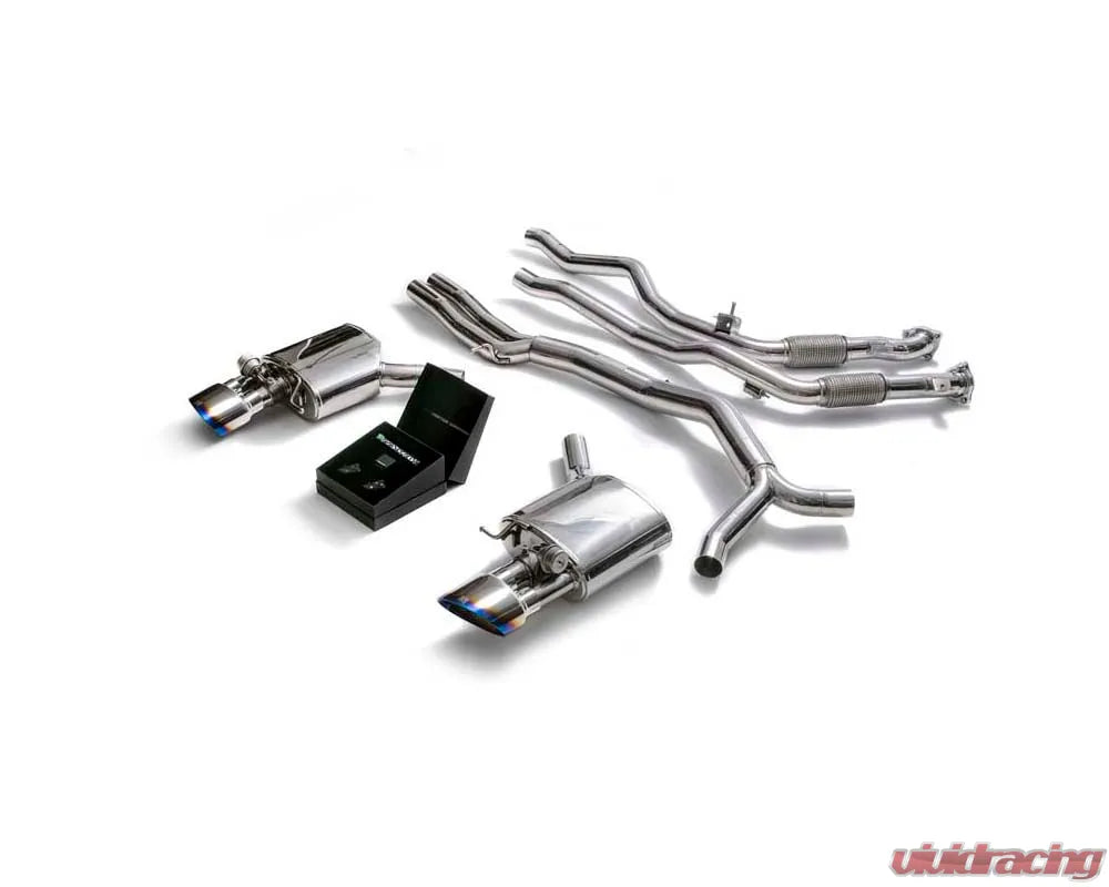 ARMYTRIX Valvetronic Exhaust System Audi RS4 Avant | RS5 Sportback B9 2.9 V6 Turbo OPF 2019+ - Blue Coated