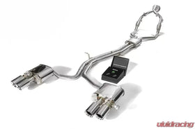 ARMYTRIX Valvetronic Exhaust System Audi S5 Coupe 3.0L V6 Turbo B9 2017-2020 - Gold