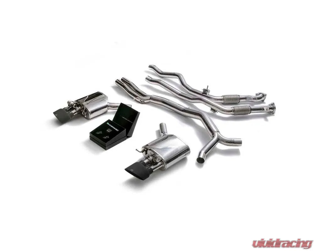 ARMYTRIX Valvetronic Exhaust System Audi RS5 B9 2.9 V6 Turbo Coupe OPF 2019-2023 - Matte Black