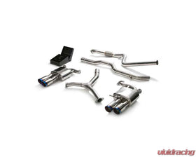 ARMYTRIX Valvetronic Exhaust System Audi A5 Coupe 4WD B9 2016-2022 - True Titanium Blue