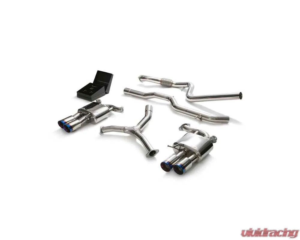 ARMYTRIX Valvetronic Exhaust System Audi A5 Quattro | A5 Sportback 2.0 TFSI B9 2016-2022 - True Titanium Blue