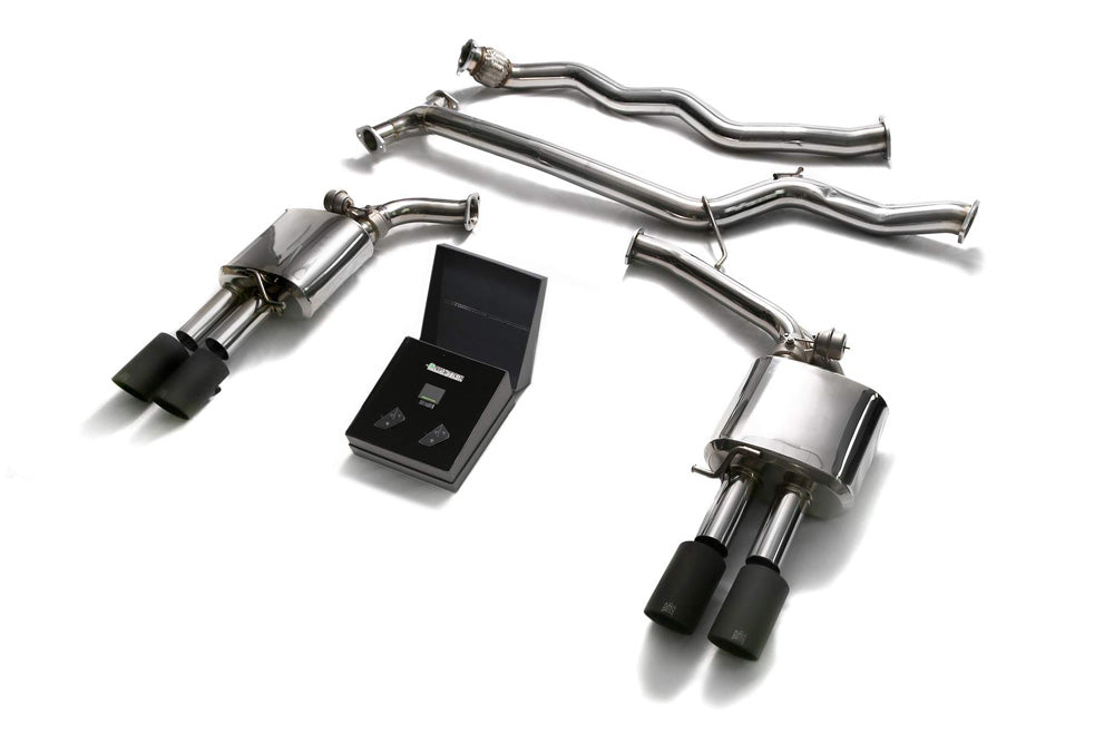 Armytrix Stainless Steel Valvetronic Catback Exhaust System | 2009-2016 B8/B8.5 Audi A5/A4 Quattro