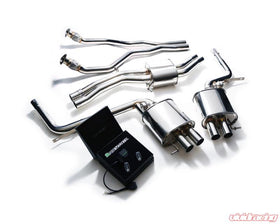 ARMYTRIX Stainless Steel Valvetronic Catback Exhaust System Audi RS4 B8 4.2 V8 2013-2015 - 0