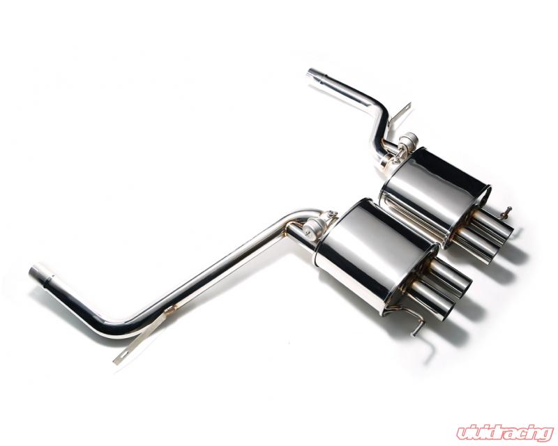 ARMYTRIX Stainless Steel Valvetronic Catback Exhaust System Audi RS4 B8 4.2 V8 2013-2015