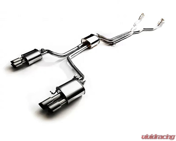 ARMYTRIX Valvetronic Exhaust System Audi A5/S5 Coupe | Cabriolet B8 3.0L TFSI V6 2008-2016 - Chrome Silver