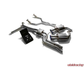 ARMYTRIX Valvetronic Exhaust System Audi A6 | A7 C7 3.0 TFSI V6 2011-2021 - True Titanium Blue