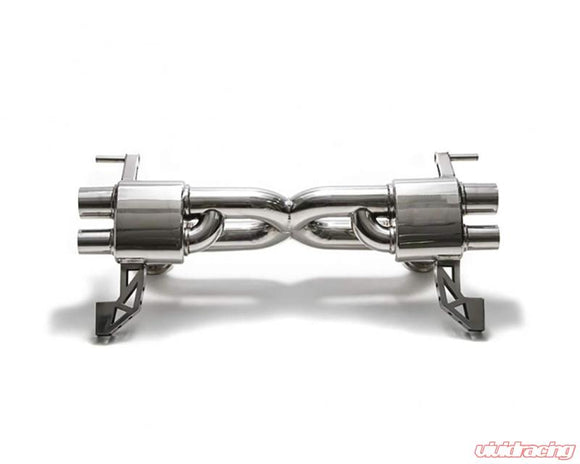 ARMYTRIX Stainless Steel Valvetronic Exhaust System Dual Carbon Tips Audi R8 V10 MK1 Coupe | Spider 2009-2012
