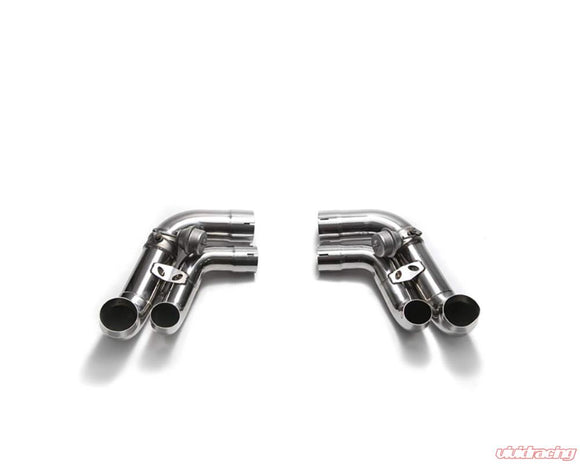 ARMYTRIX Stainless Steel Valvetronic Exhaust System Dual Carbon Tips Audi R8 V10 MK1 Coupe | Spider 2009-2012