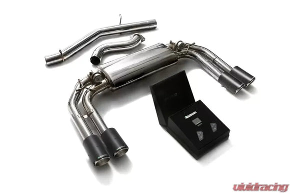 ARMYTRIX Valvetronic Exhaust System Audi S3 8V 2.0 2013-2021 - Quad Carbon Fiber