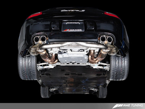 AWE Performance Cross Over Pipes for Porsche 997.2
