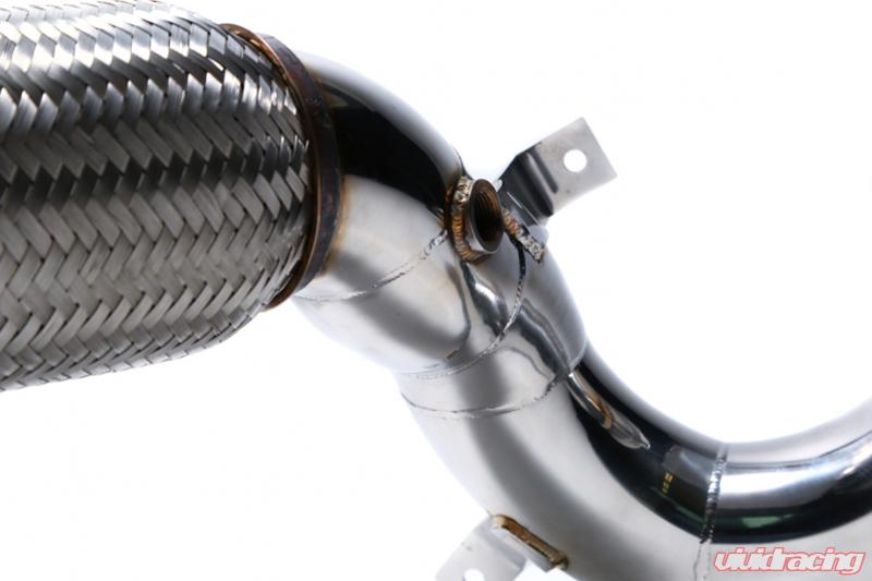 ARMYTRIX Ceramic Coated High-Flow Performance Race Downpipe / Secondary Downpipe Audi S3 8V | VW Golf R MK7 - 0