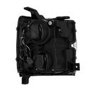 AlphaRex 15-18 Chevy 2500HD NOVA LED Proj Headlights Plank Style Black w/Activ Light/Seq Signal/DRL-8