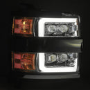 AlphaRex 15-18 Chevy 2500HD NOVA LED Proj Headlights Plank Style Chrome w/Activ Light/Seq Signal/DRL-5