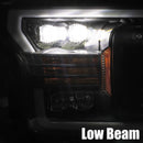 AlphaRex 18-19 Ford F-150 NOVA LED Projector Headlights Plank Style Chrome w/ActivLight/Seq Signal-8