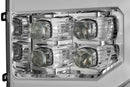 AlphaRex 07-14 GMC 2500HD NOVA LED Proj Headlight Plank Style Matte Blk w/Activ Light/Seq Signal/DRL-6