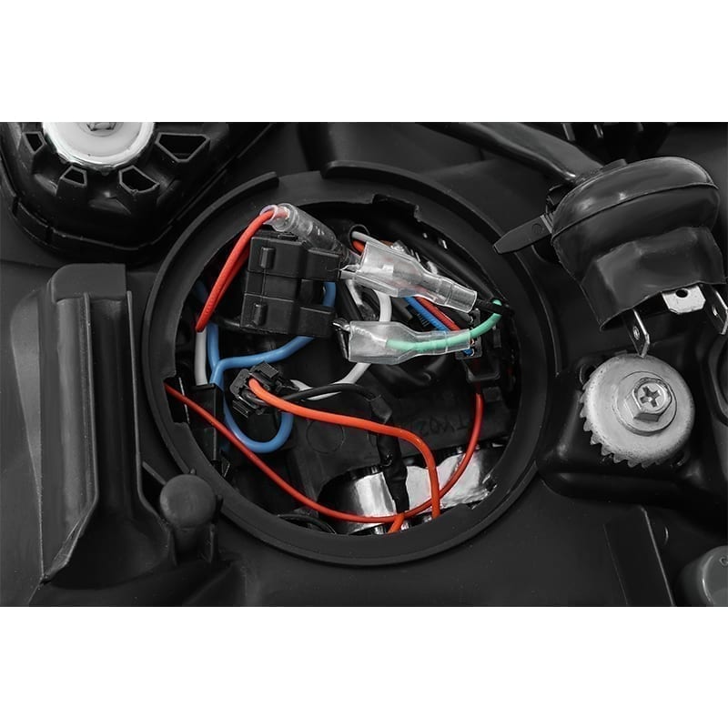 AlphaRex 14-20 Toyota Tundra NOVA LED Projector Headlight Plank Style Alpha Black w/Activation Light