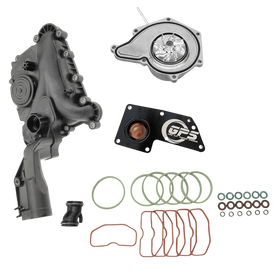 Audi Under Supercharger Kit - 3.0T Gen 2 CREC - GPS Aluminum Thermostat Assembly