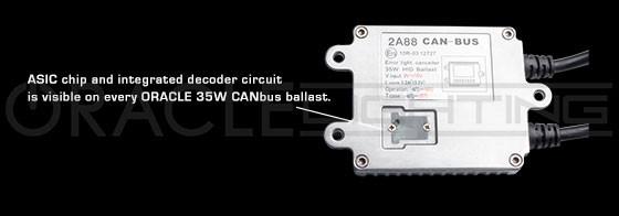 Oracle 35W HID CAN-BUS Slim Ballast SEE WARRANTY