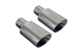 ARH Chevelle Tips - Double Walled, Polished Stainless Steel
