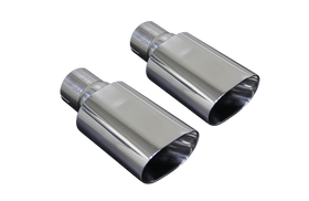 ARH Chevelle Tips - Double Walled, Polished Stainless Steel