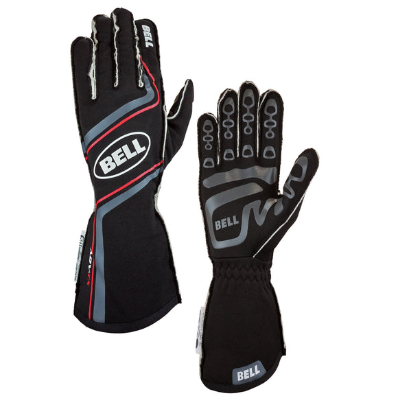 Bell Adv-TX Glove Black/Red Small Sfi 3.3/5